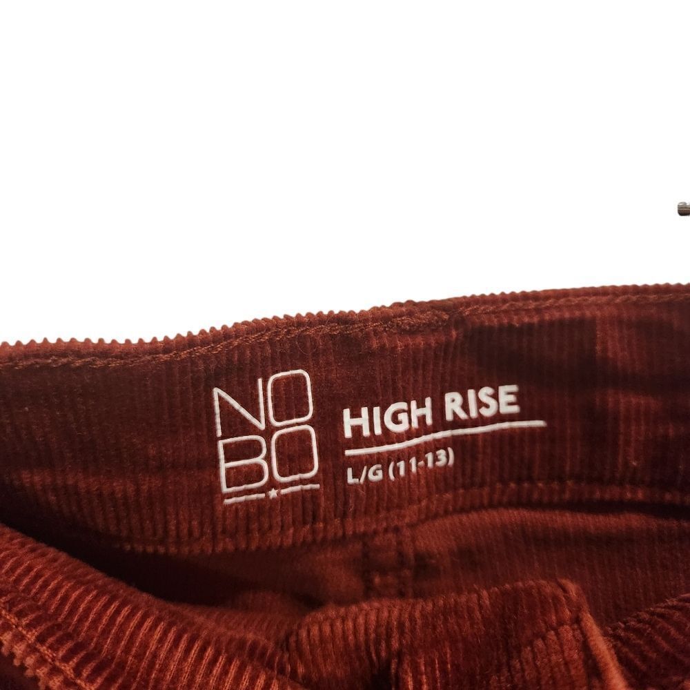 No Boundaries Large Corduroy Skirt High Rise Orange Junior's - Picture 6 of 6
